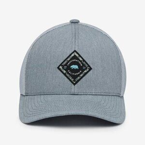 TravisMathew June Lake Loop 2.0 Snapback Hat in Heather Grey